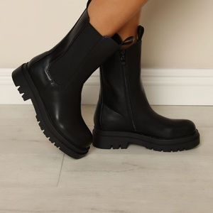 Fashion Nova Lug Sole Boots